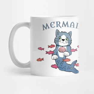 Mermaid Cat Mug